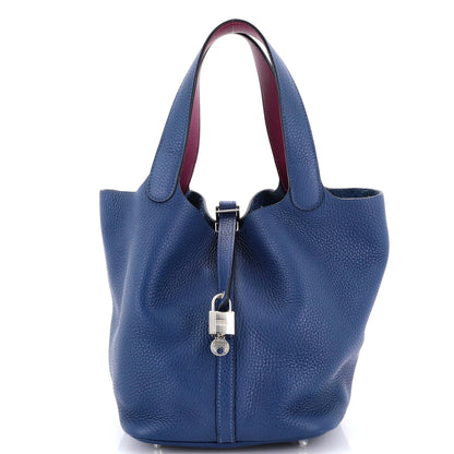 Hermes Eclat Picotin Lock Bag Clemence Mm