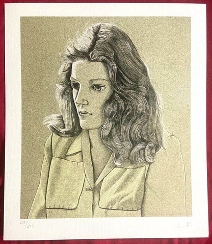 Lucian Freud Lithograph Signed Numbered - (Francis Bacon)