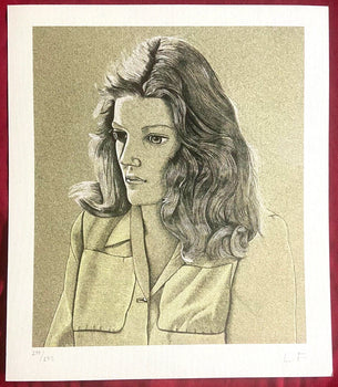 Lucian Freud Lithograph Signed Numbered - (Francis Bacon)