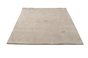 Handmade Pictorial Tribal Gabbeh Square Rug