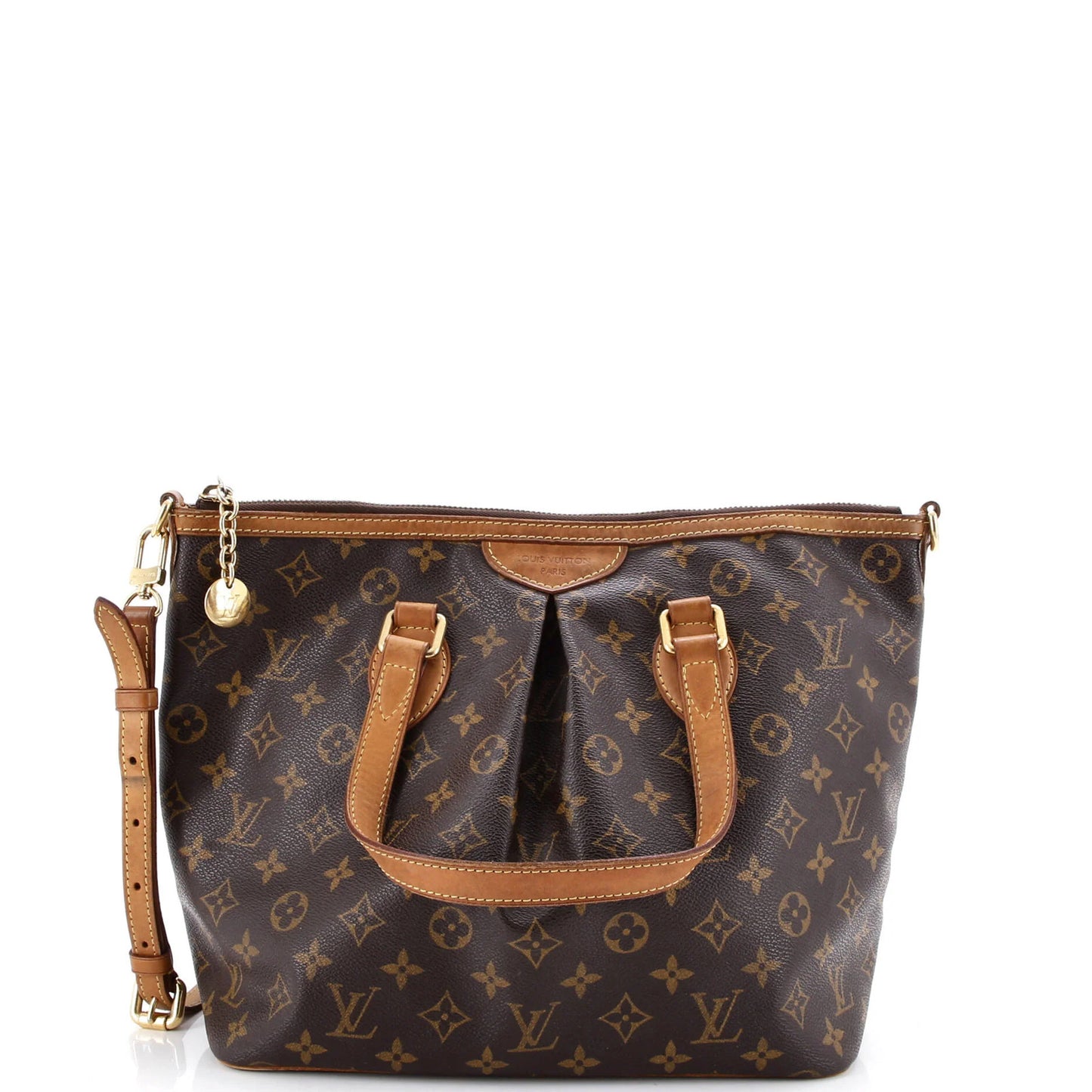 Louis Vuitton Palermo Handbag Monogram Canvas Pm
