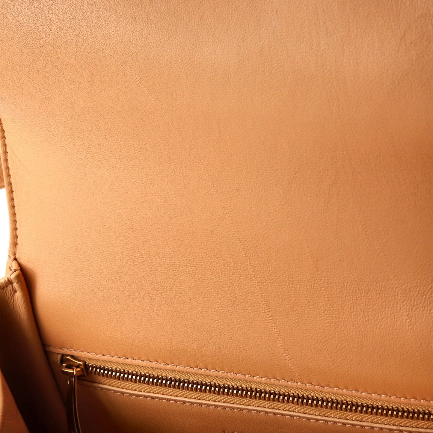 Bottega Veneta Clip Flap Bag Leather