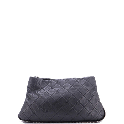 Chanel Timeless Cc Expandable Tote Quilted Caviar Medium