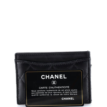 Chanel Classic Card Holder Quilted Lambskin