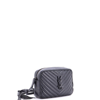 Saint Laurent Lou Camera Bag Matelasse Chevron Leather Small