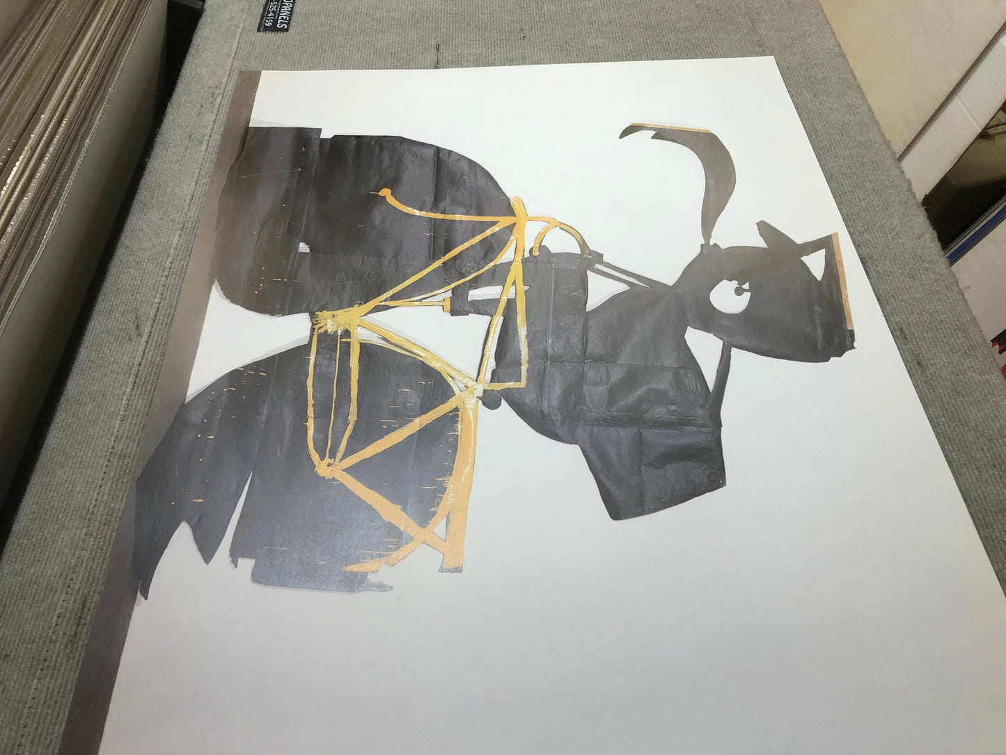 Felix Droese Galerie Rudolf Zwirner " Offset Lithograph Contempor