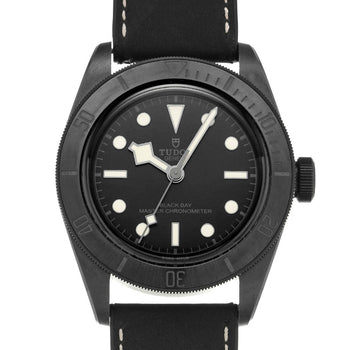 Tudor Black Bay Ceramic 79210Cnu Black Men'S Used Watch #61116