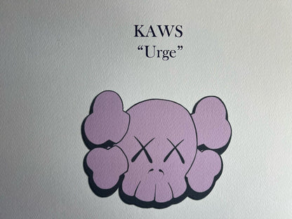Kaws Lithograph Mori Art Museum Coa Numbered Limited Edition 200 Ex