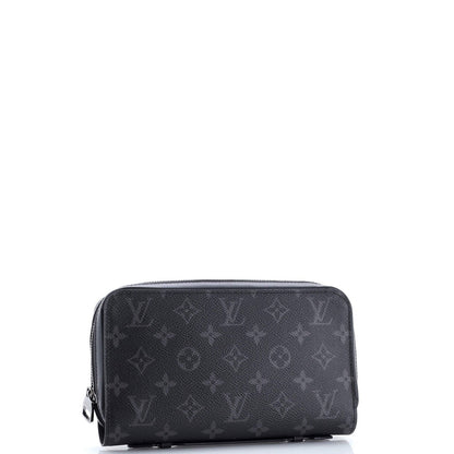Louis Vuitton Zippy Wallet Monogram Eclipse Canvas Xl