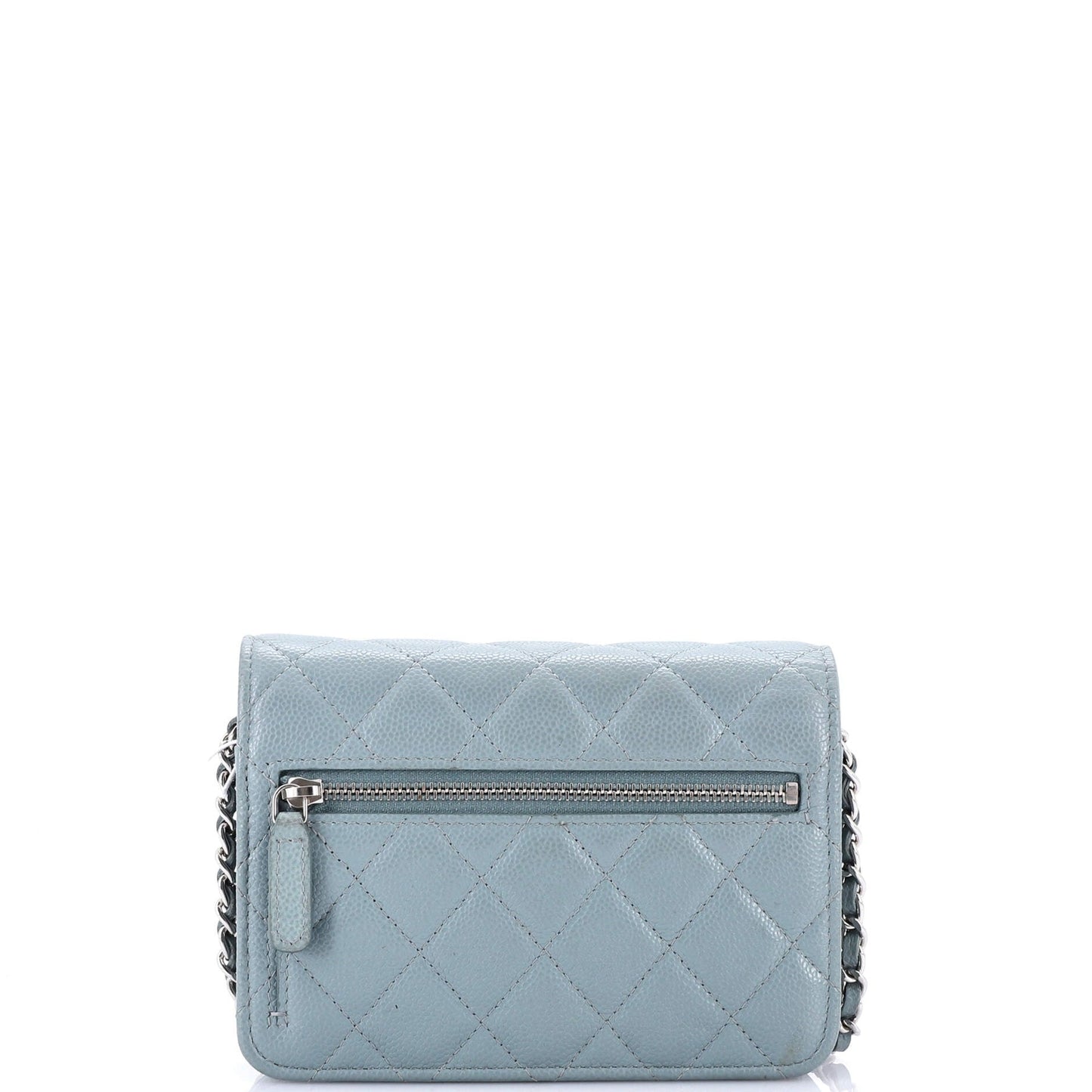 Chanel Wallet On Chain Quilted Caviar Mini