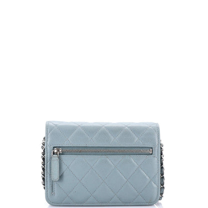 Chanel Wallet On Chain Quilted Caviar Mini