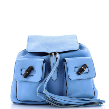 Gucci Bamboo Tassel Backpack Leather Medium