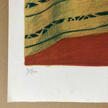 Pierre Boncompain "Persian Carpet" Signed Lithograph 4/200 Still Life French Art