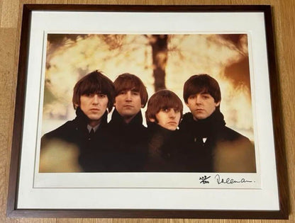 The Beatles / Robert Freeman "For Sale" Signed Original Photograph Print Framed