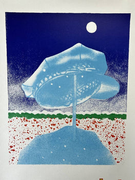 James Rosenquist Exhibition Poster, Used Condition