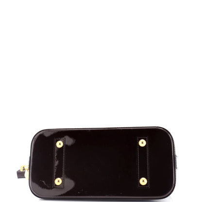 Louis Vuitton Alma Handbag Monogram Vernis Pm