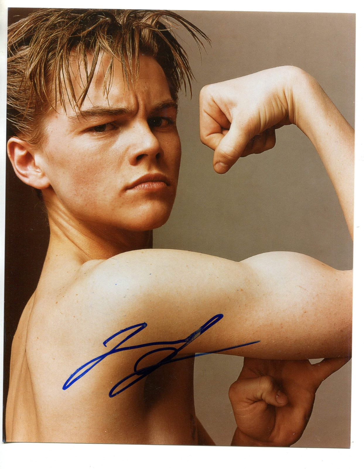Leonardo Dicaprio Autographed 8X10 Celebrity Photo