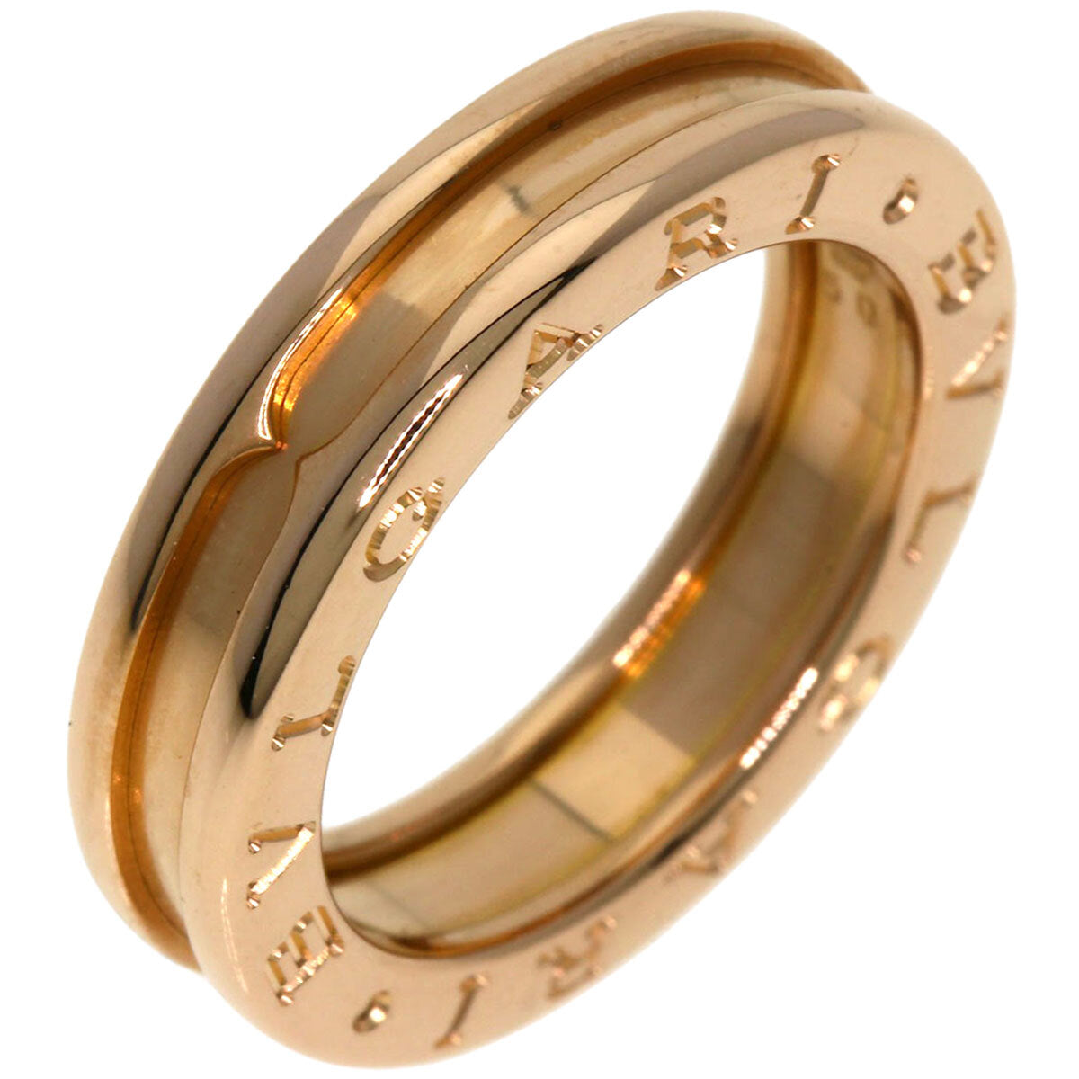 Bvlgari   Ring B.Zero1 1 Band #50 K18 Pink Gold