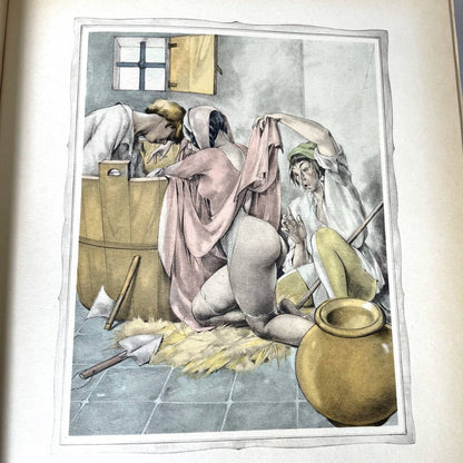 Les Contes De Boccace - Dcamron - Illustrated By Brunelleschi, 1934, Two Vol