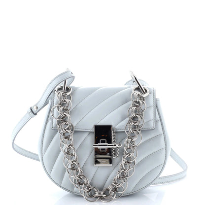 Chloe Drew Bijou Crossbody Bag Quilted Leather Small