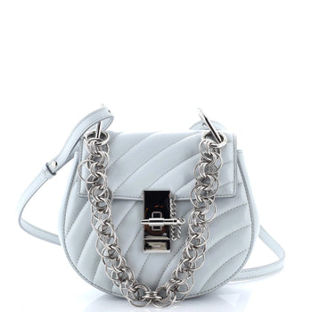 Chloe Drew Bijou Crossbody Bag Quilted Leather Small