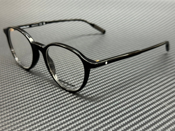MONT BLANC MB0291O 001 Black Men's Medium 50 mm Eyeglasses
