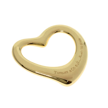 Tiffany&Co. Pendant Top Open Heart K18 Yellow Gold