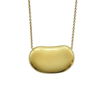 Tiffany & Co. Bean Necklace Yellow Gold K18Yg