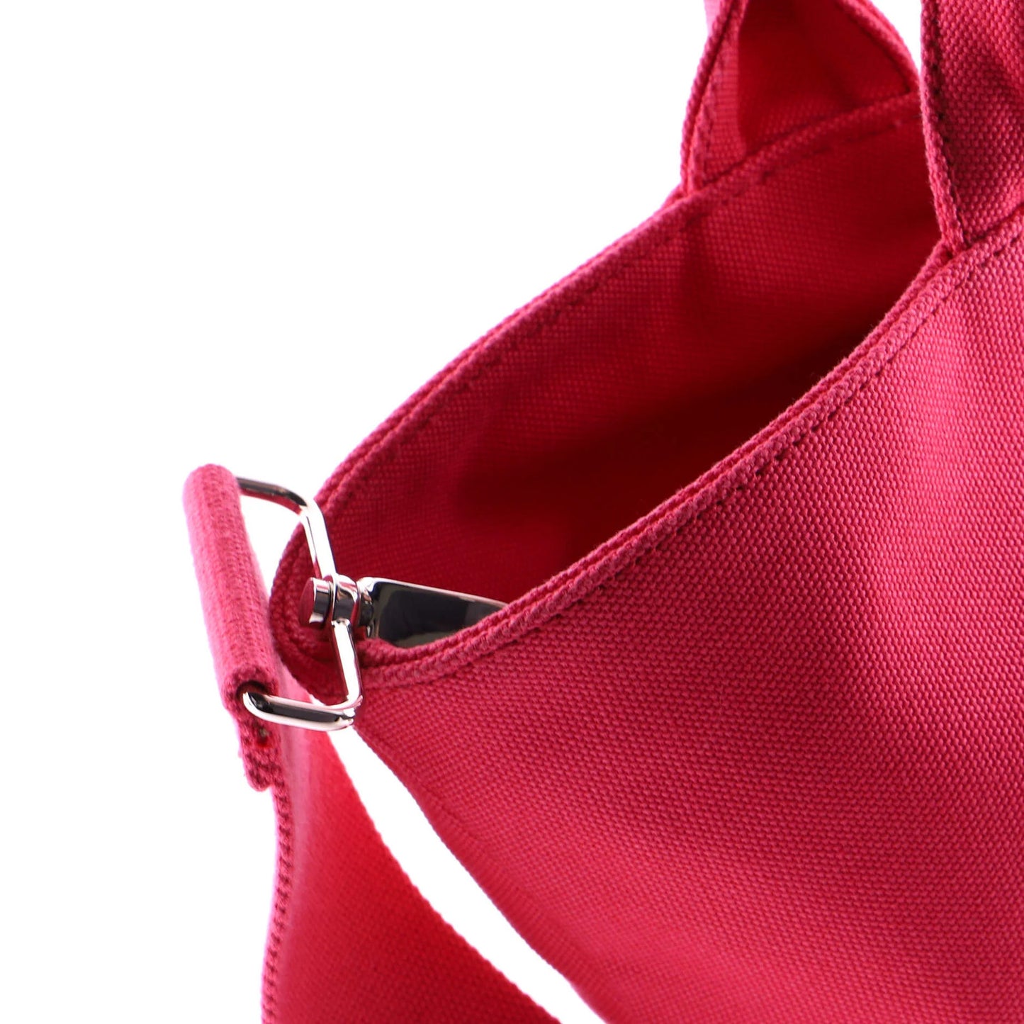 Prada Canapa Convertible Shopping Tote Canvas Medium