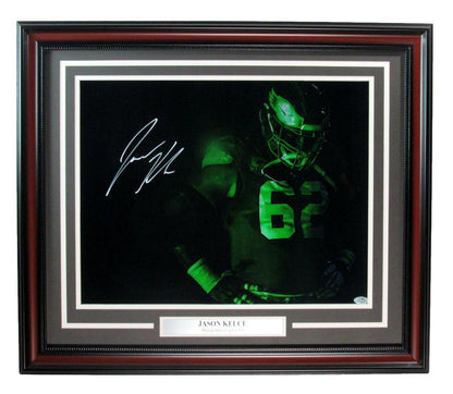 Jason Kelce Signed/Auto 16X20 Photo Philadelphia