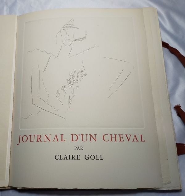 Marc Chagall Journal D'Un Cheval 1952 Limited Edition Book Original Lithographs