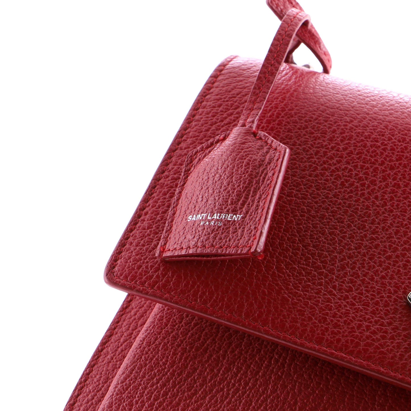 Saint Laurent Sunset Satchel Leather Medium