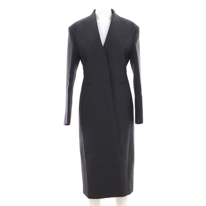 Salvatore Ferragamo Women'S Single Breasted Long Coat Wool