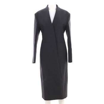Salvatore Ferragamo Women'S Single Breasted Long Coat Wool