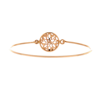 Hermes Chaine D'Ancre Passerelle Bracelet 18K Rose Gold