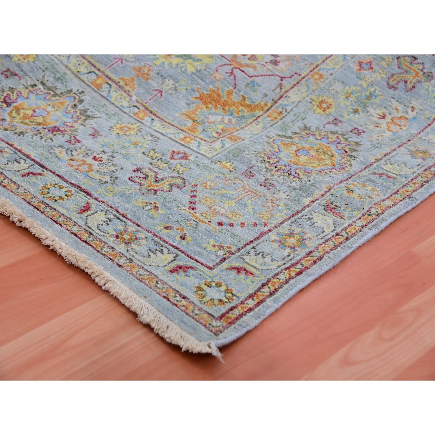 8'X10' Gray Sultanabad Reimagined 100% Wool Hand Knotted Oriental Rug
