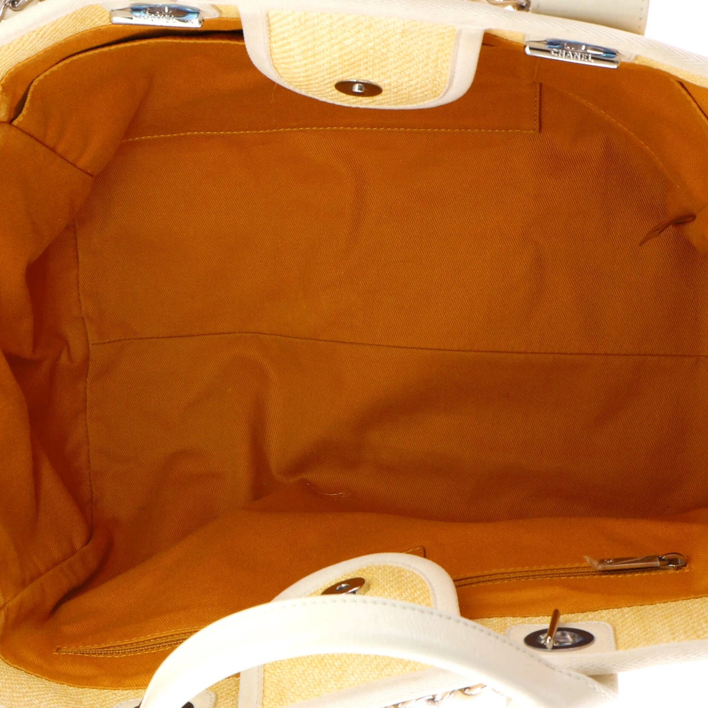 Chanel Deauville Tote Raffia Medium