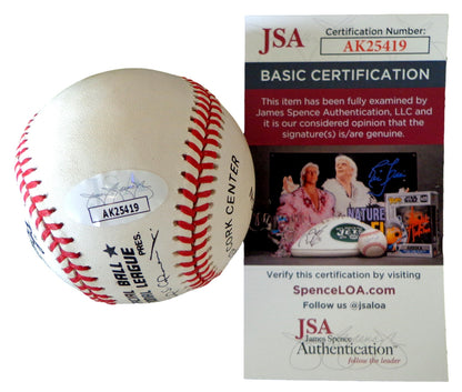 Felix Delgado Signed Onl Baseball Negro League Cubans Puerto Rico  Jsa 179821