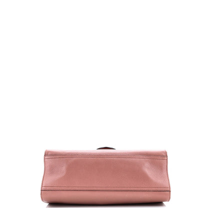 Gucci Gg Marmont Top Handle Bag Leather Small