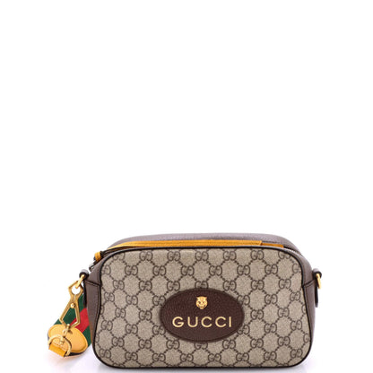 Gucci Neo Vintage Camera Messenger Bag Gg Coated Canvas