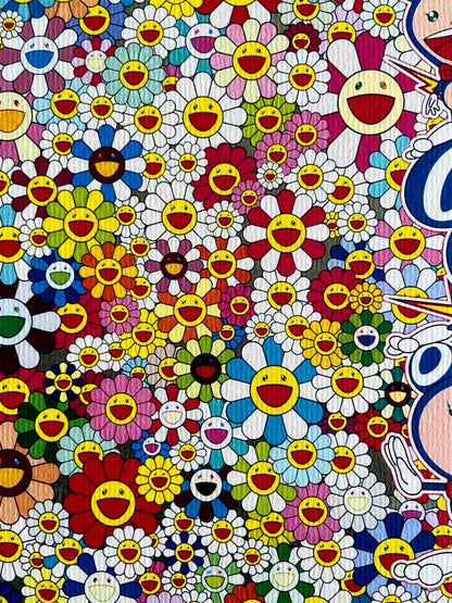 Takashi Murakami Lithograph Mori Museum Numbered - Yayoi Kusama Kaws