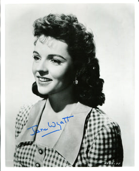 Jane Wyatt Autographed 8X10 Photo (Jsa)