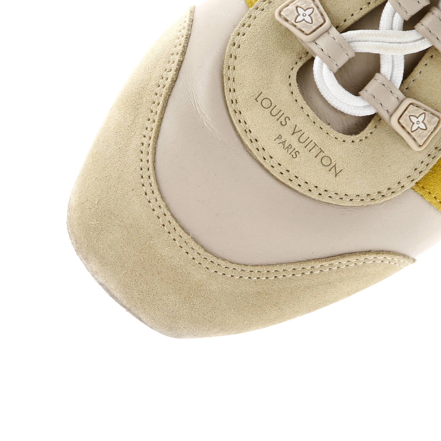 Louis Vuitton Women'S Lv Sneakerina Sneakers Leather And Suede