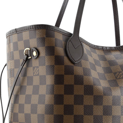 Louis Vuitton Neverfull Nm Tote Damier Mm