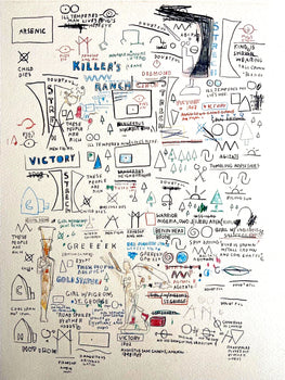 Jean-Michel Basquiat Lithograph