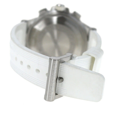 Bvlgari Diagono Chronograph Dg40Sch White Men'S Used Watch #61023