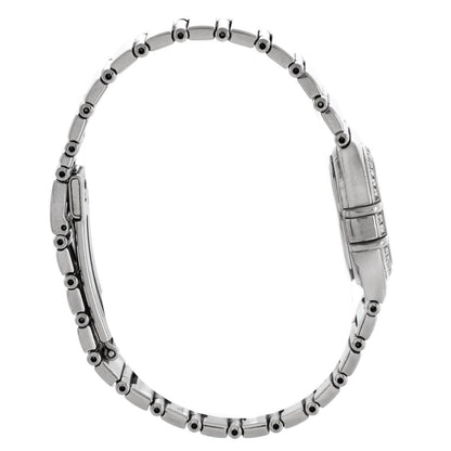 Omega Constellation Quartz Watch Stainless Steel With Diamond Bezel And Mother