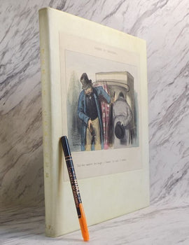 1844 Paris Comique 1St Edition Aubert Hand-Colored Lithographs Vellum Binding