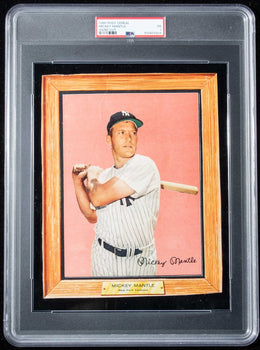 Mickey Mantle Hof Hand-Cut 1960 Post Cereal New
