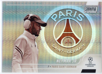 Neymar Jr. 2022 Topps Stadium Club Chrome Card